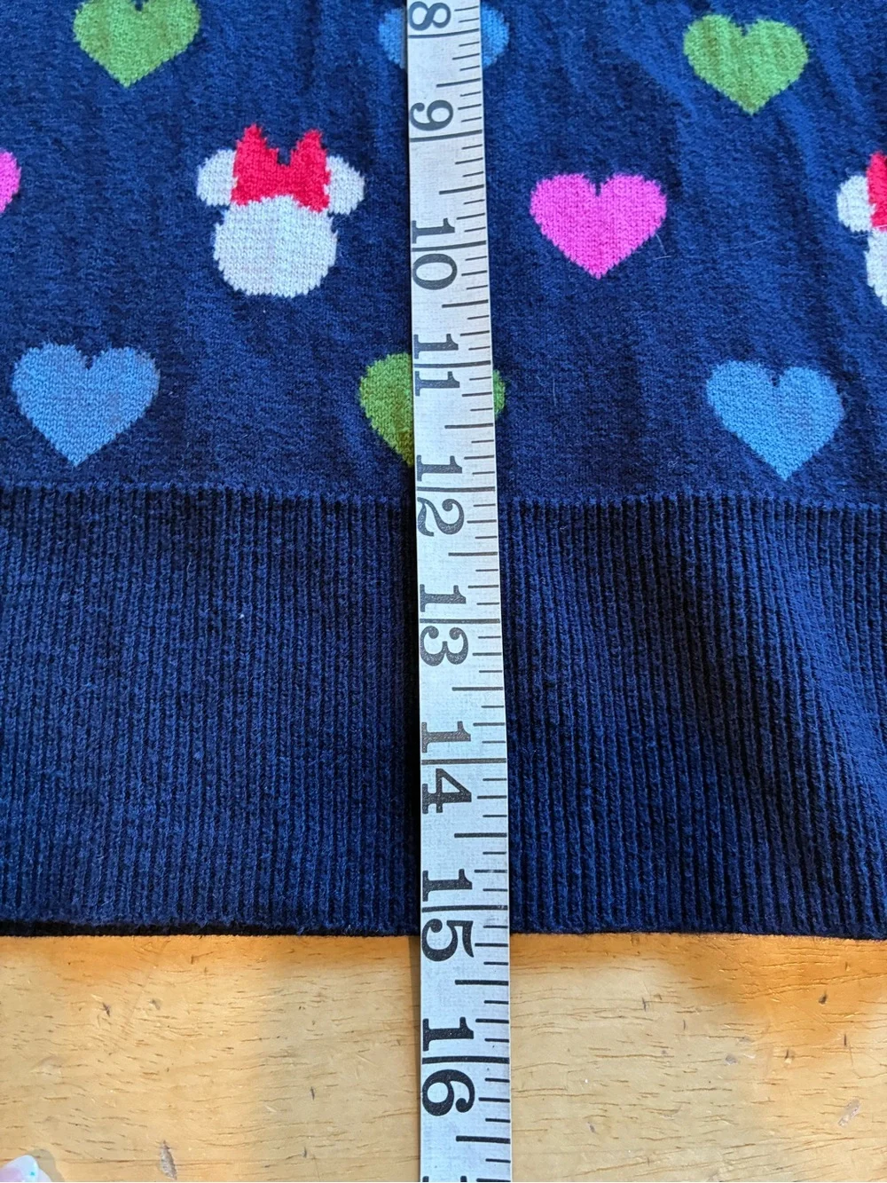 Baby Gap X Disney Minnie Mouse & Heart Crewneck Sweater Girls Size 5